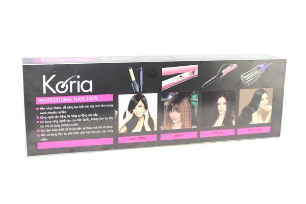Máy kẹp tóc bản lớn giá rẻ Koria KA-2311